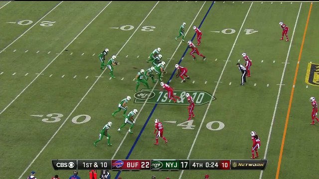 2015 - Bills Bacarri Rambo intercepts pass to seal Bills win