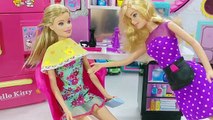 baby doll Hair shop Salon Playset pororo Barbie toys hair play 아기인형과 바비 미용실 헤어 가게놀이 뽀로로 장난감 - 토이몽