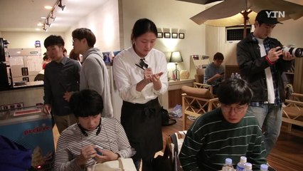 여자 농구 스타들, 일일 바리스타 변신 / YTN