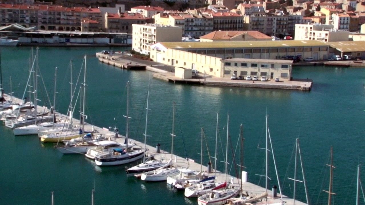 SETE vue du haut du MÔLE