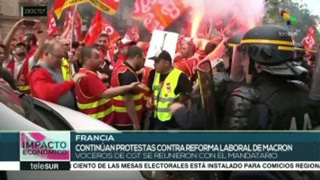 Francia: nuevas protestas por segunda fase de reforma laboral