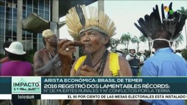 Brasil: Temer es apoyado por el lobby de la potente agroindustria