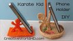 How to:Karate Kid Phone Holder/Back to School - 3D Printing Pen Creations/Scribbler DIY Tutorial