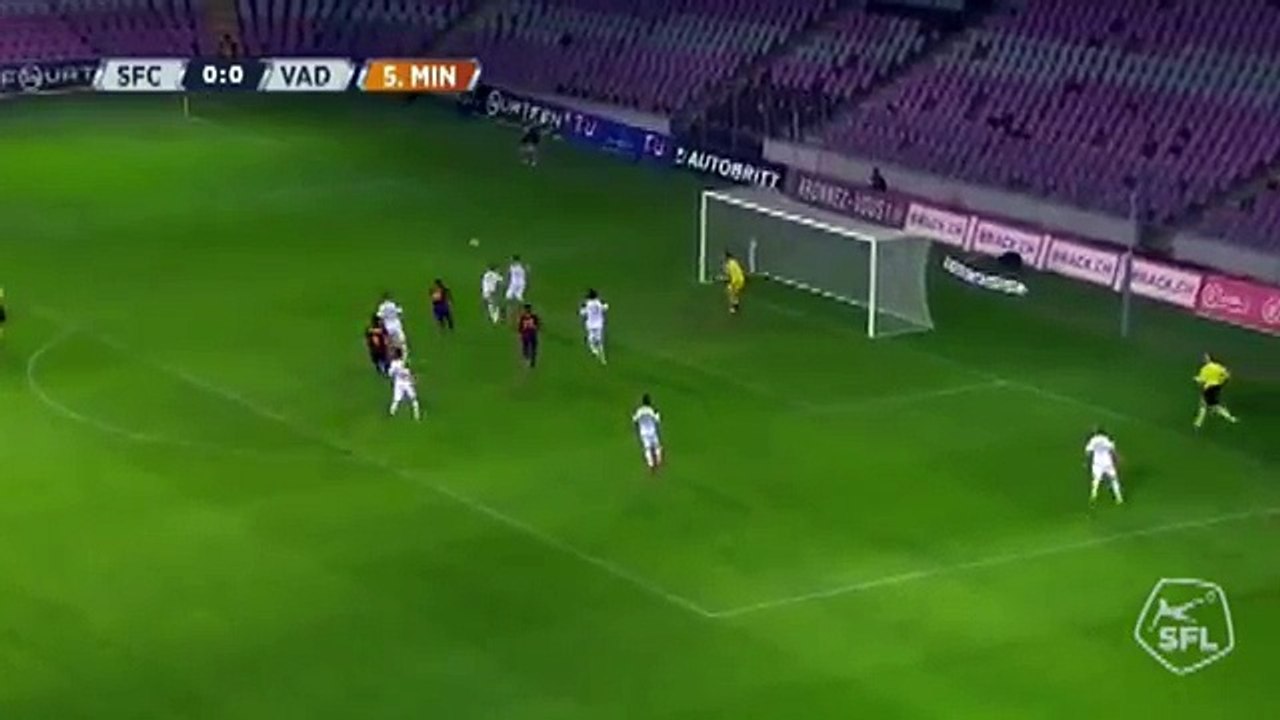 Servette 1:0 Vaduz (Swiss Challenge League. 13 October 2017)