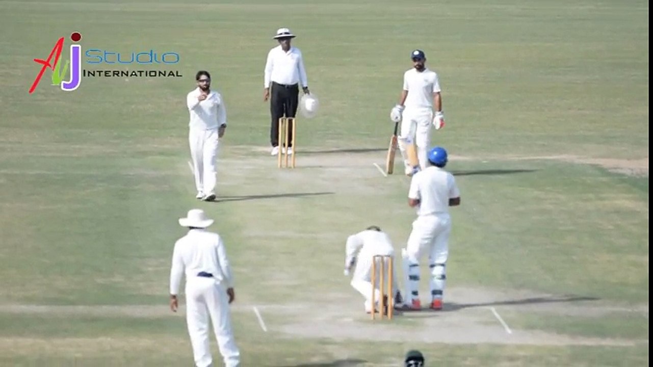 Saeed Ajmal outstanding bowling in Quaid-e-Azam Trophy against wapda