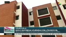 Venezuela: GMVV entrega vivienda número 1 millón 800 mil