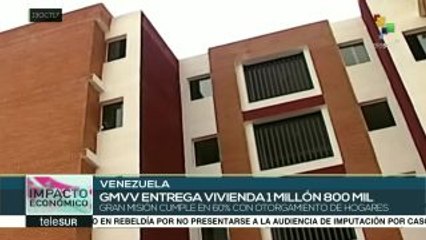 Venezuela: GMVV entrega vivienda número 1 millón 800 mil