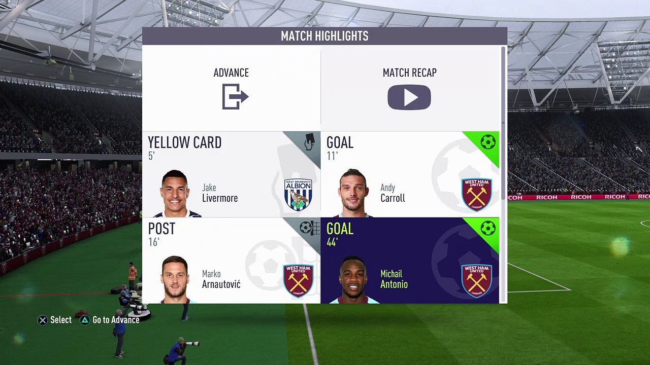 FIFA 18 Great Antonio Goal