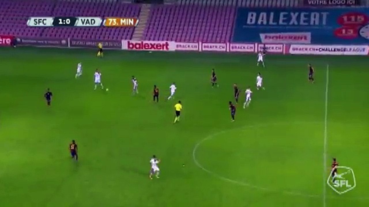 Servette 2:0 Vaduz (Swiss Challenge League. 13 October 2017)