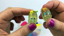 Giant Sour Lemon Shopkins Play Doh Surprise Egg Filled With Many Play Doh Eggs