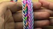 NEW French Braid Rainbow Loom Monster Tail Bracelet Tutorial | How To