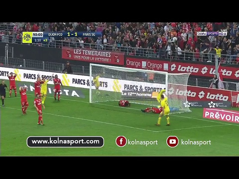 Dijon 1 - 2 PSG # Meunier
