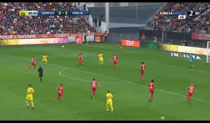 Benjamin Jeannot Goal HD - Dijon 1-1 PSG - 14.10.2017