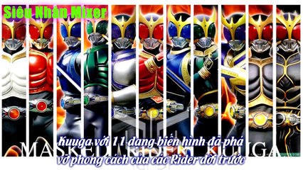 Về siêu nhân 3: lịch sử 45 năm Kamen Rider (Siêu Nhân Dế) PHẦN 2