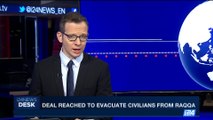 i24NEWS DESK | Deal reached to evacuate civilians from Raqqa  | Saturday, October 14th 2017