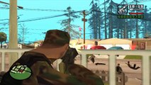 GTA san andreas - DYOM mission # 32 - Civil war ( HD )