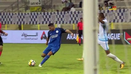 ثنائية عبد العزيز برادة أمام دبا الفجيرة