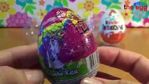 4 various Kinder Surprise Eggs, Minnie Mouse, Star Wars, Filly, Kinder unboxing / unwrapping