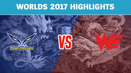 Highlights: FW vs WE - Worlds 2017 Group Stage