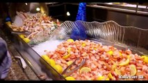 Tour of MGM Grand Buffet in Las Vegas in HD - Dinner Buffet Tour at MGM