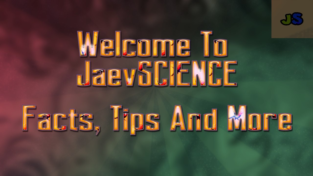 Welcome to JaevSCIENCE