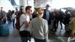 Kate Mara Holds Husband Jamie Bell Close At LAX