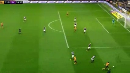 Diogo Jota Goal HD - Wolves 1 - 0 Aston Villa - 14.10.2017 (Full Replay)
