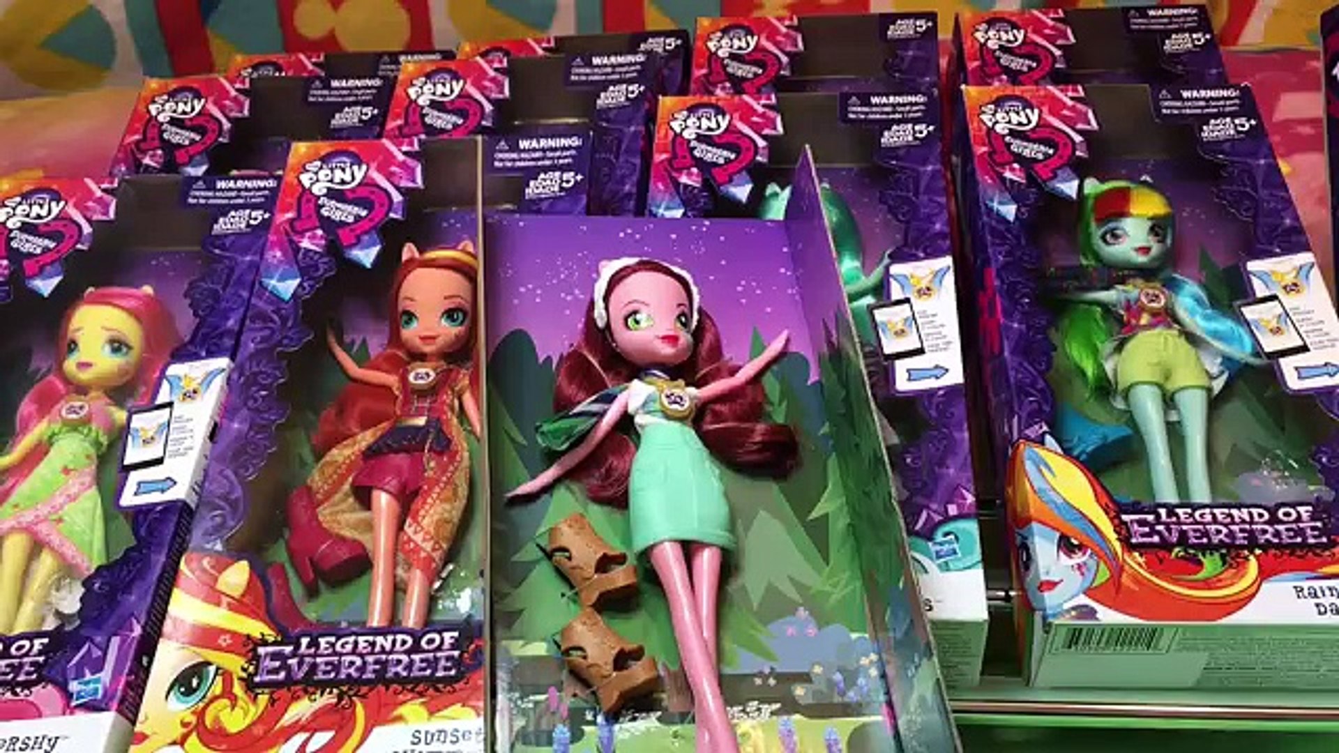 my little pony equestria girls legend of everfree dolls
