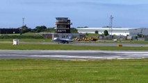 F-18 Hornets Depart Prestwick Airport - [4K/UHD]