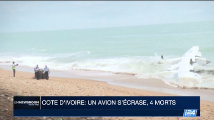 Côte d'Ivoire: un avion s'écrase, 4 morts