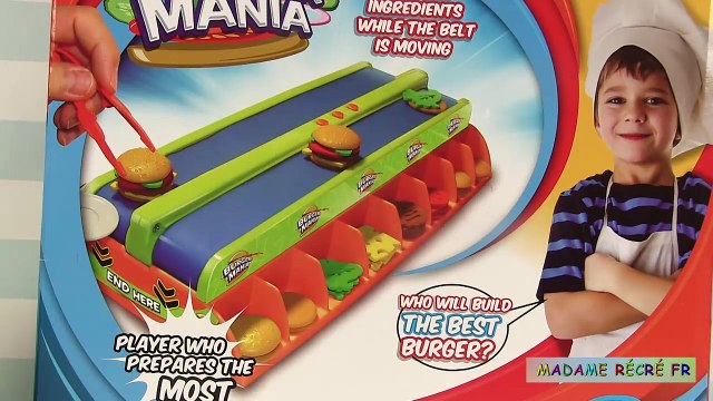 Play Doh Dentiste Shrek mange des hamburgers Burger Mania Game