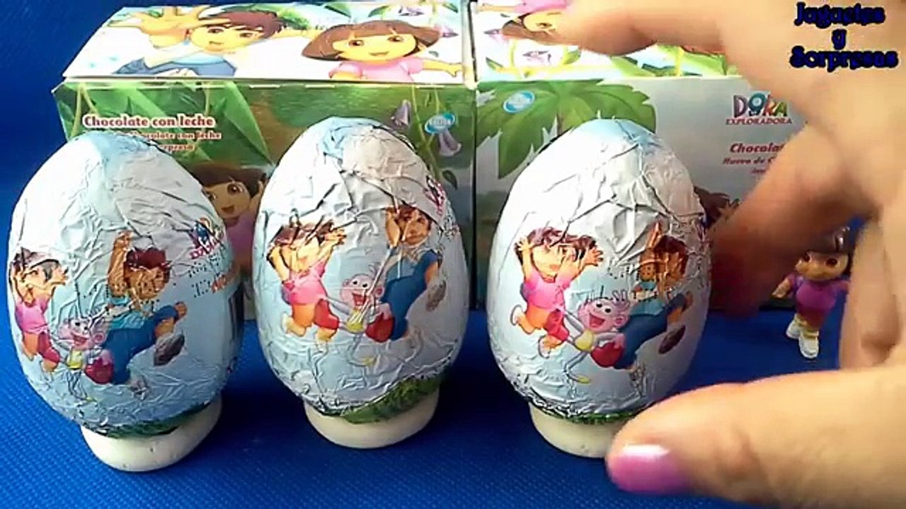 Huevos Sorpresa de Dora La Exploradora en español |JuguetesYSorpresas