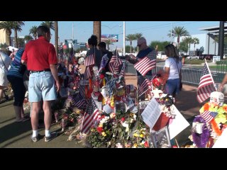 Vegas Strong the Las Vegas Sign Memorial 2017