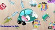 Learning Street Vehicles Names and Sounds for kids - Learn Cars, Trucks, Trors, Ambulance, Police