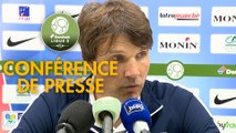Conférence de presse Châteauroux - Stade de Reims (3-1) : Jean-Luc VASSEUR (LBC) - David GUION (REIMS) - 2017/2018