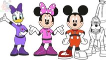 MICKEY MOUSE CLUBHOUSE Best Coloring Videos Mickey Mouse Clubhouse Space Adventure Kids Coloring