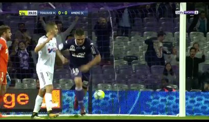 Andy Delort Goal HD - Toulouse 1-0 Amiens - 14.10.2017