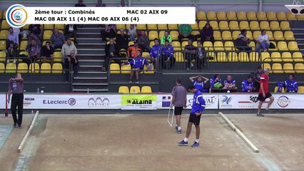 Second tour intégral, Club Elite Masculin J2, Mâcon vs Aix-les-Bains, octobre 2017