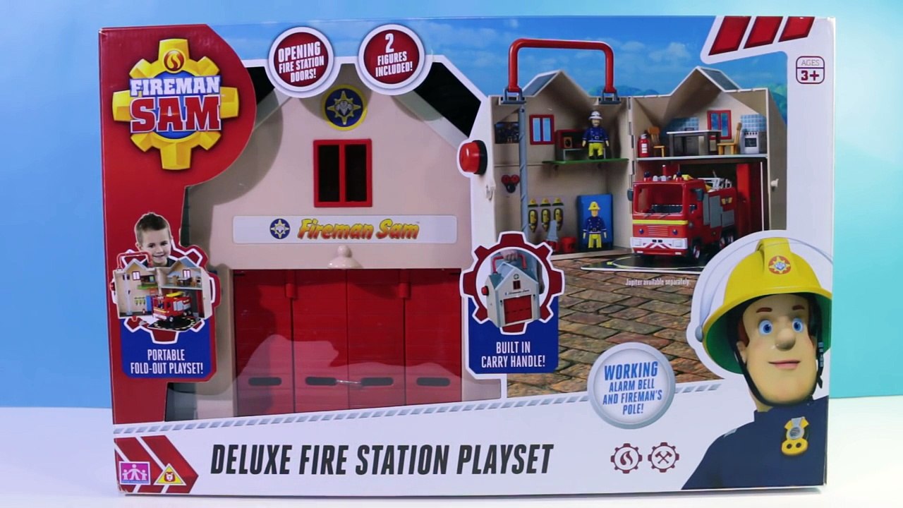 סמי הכבאי - צעצוע של תחנת כיבוי האש Fireman Sam Fire Station