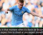 Guardiola in awe when De Bruyne's on the ball
