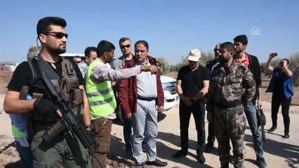 Kilis Valisi Tekinarslan Azez'de