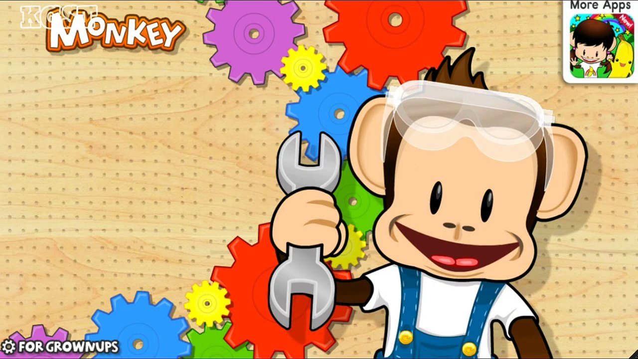 Monkey PreSchool Fix-It | Kids Learning Game Alphabets, Shapes