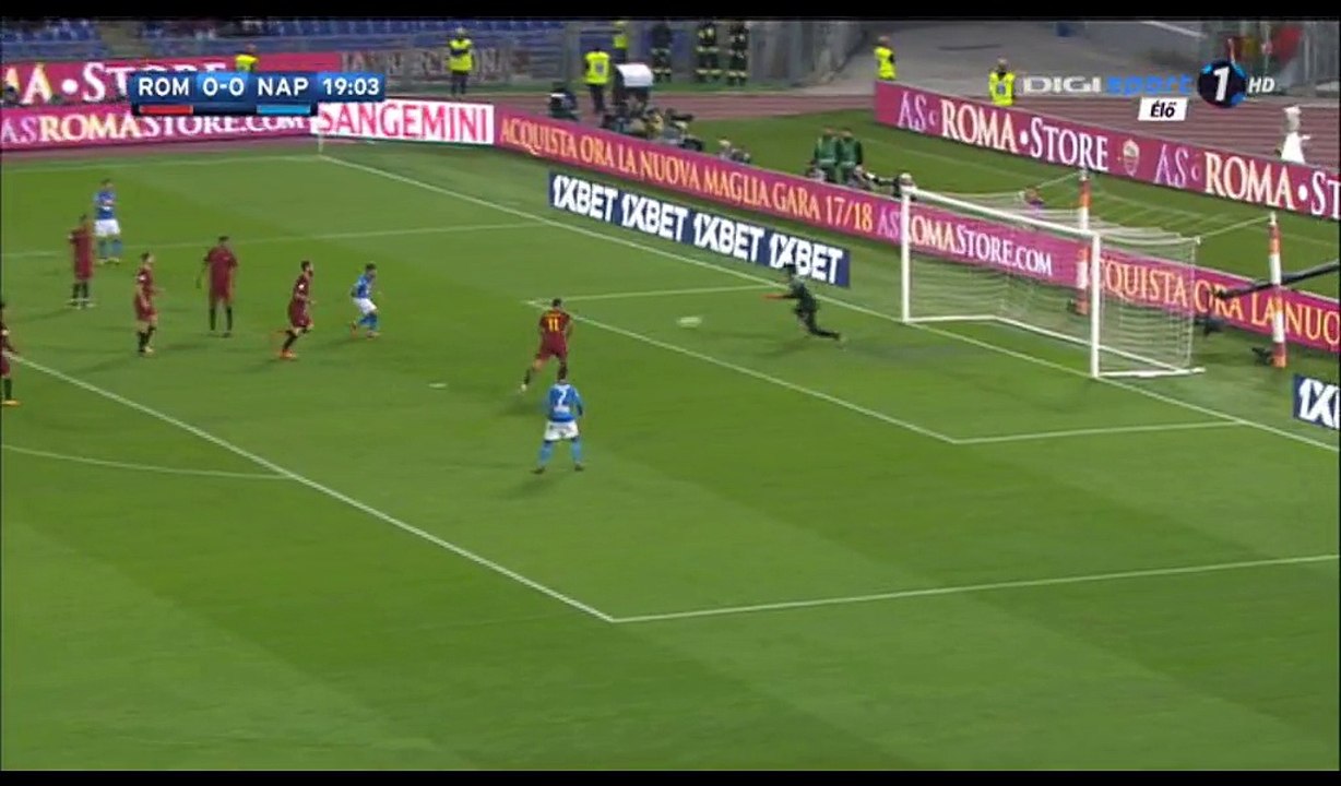Lorenzo Insigne Goal HD - AS Roma 0-1 Napoli - 14.10.2017
