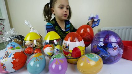 Download Video: Surprise Eggs, Maxi Kinder Surprise, Mashems, Play Doh Surprise EGG