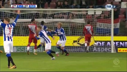 0-1 Goal Holland  Eredivisie - 14.10.2017 FC Utrecht 0-1 SC Heerenveen