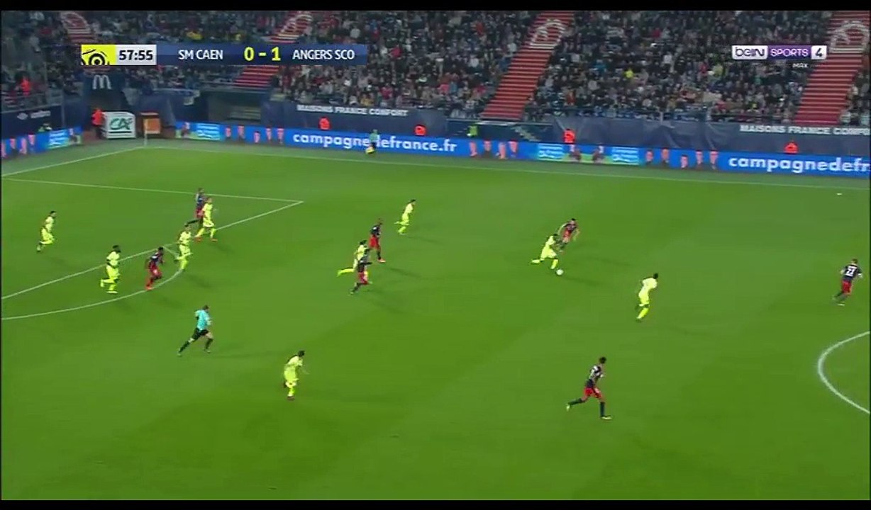 Angelo Fulgini Goal HD - Caen 0-2 Angers - 14.10.2017
