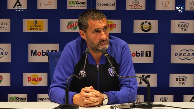 Bastia 1-1 Ajaccio : Conf. d'après-match de S. Rossi