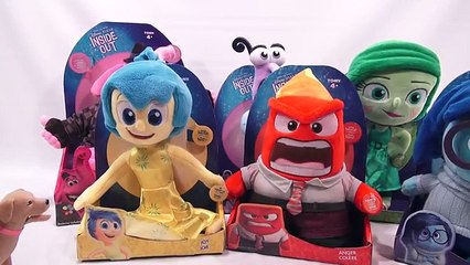 Disney Pixar Inside Out Talking Plush Dolls, The Emotion Challenge!