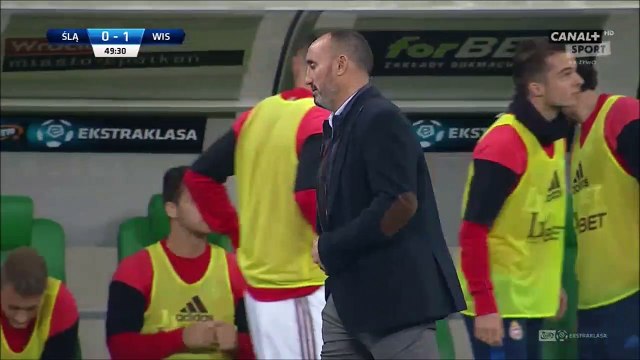 0-1 Jesús Imaz Goal Poland Ekstraklasa - 14.10.2017 Slask Wroclaw 0-1 Wisla Krakow