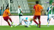 Atiker Konyaspor 0-2 Galatasaray (Geniş Maç Özeti) Tüm Goller - 14 10 2017